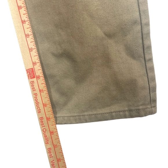 Akademiks Rip Twill Jeans Mens 38x30 Camel AKA36JN37 Punk Ript‎ Jeenz Distressed - Picture 13 of 15